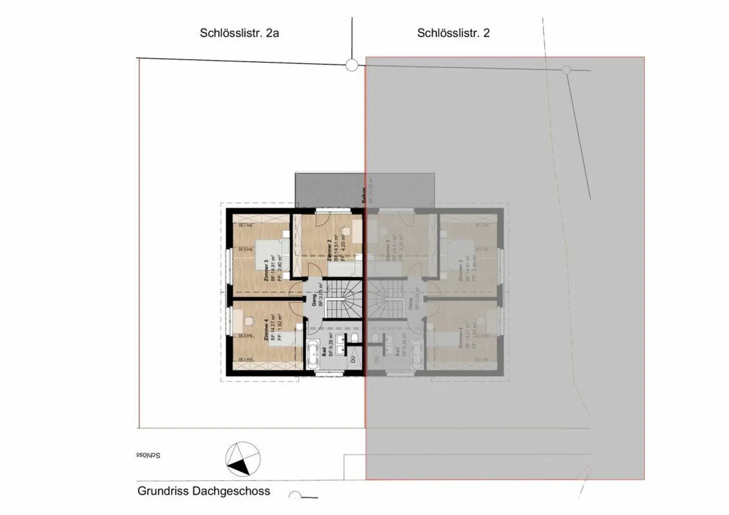 Neubau - Doppelhaushälfte in zentraler Lage - Foto 12 von 12