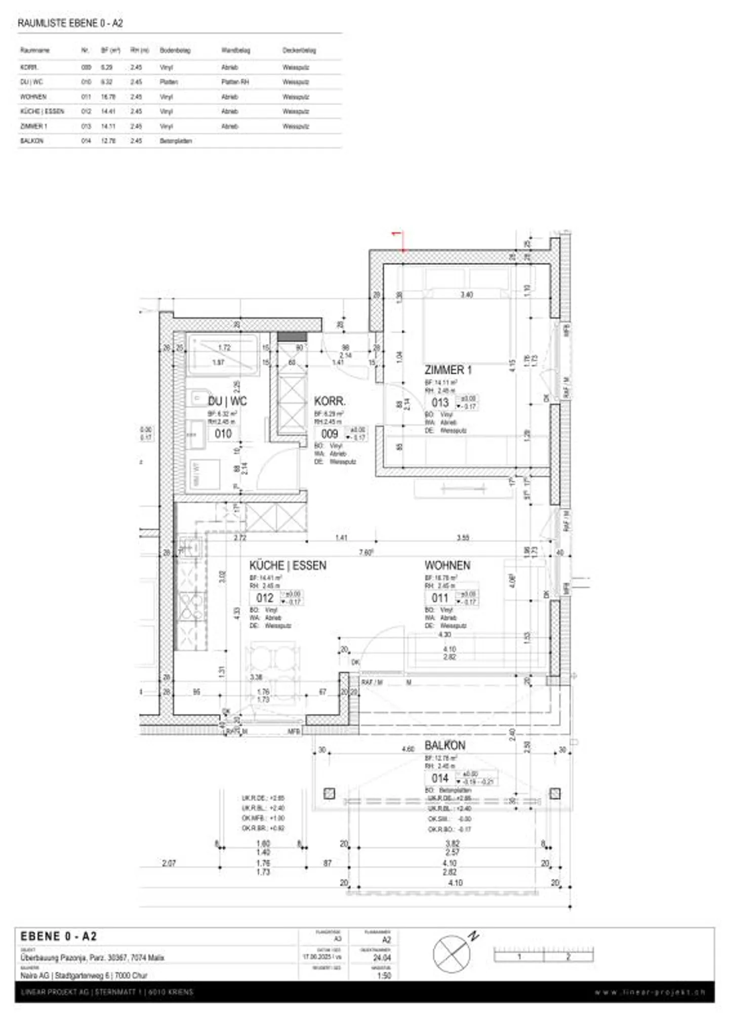 Moderne 2.5 Zimmer Wohnung (Erstwohnsitz) - Foto 4 von 4
