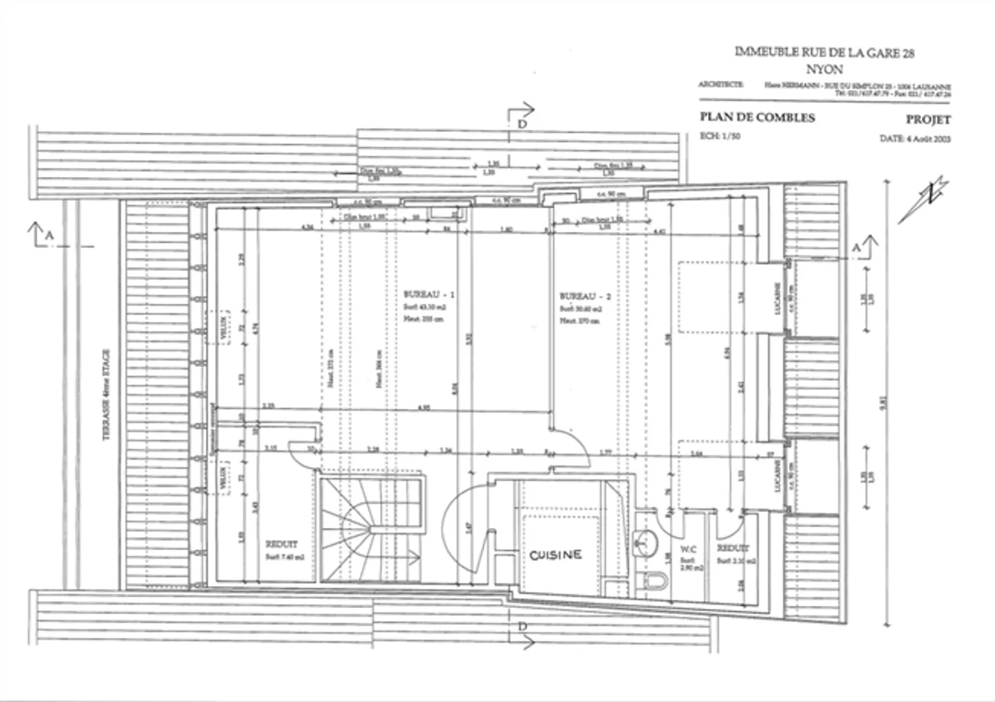 Centre-ville de Nyon, bureau de 95 m2, idéalement situé - Photo 6 sur 6