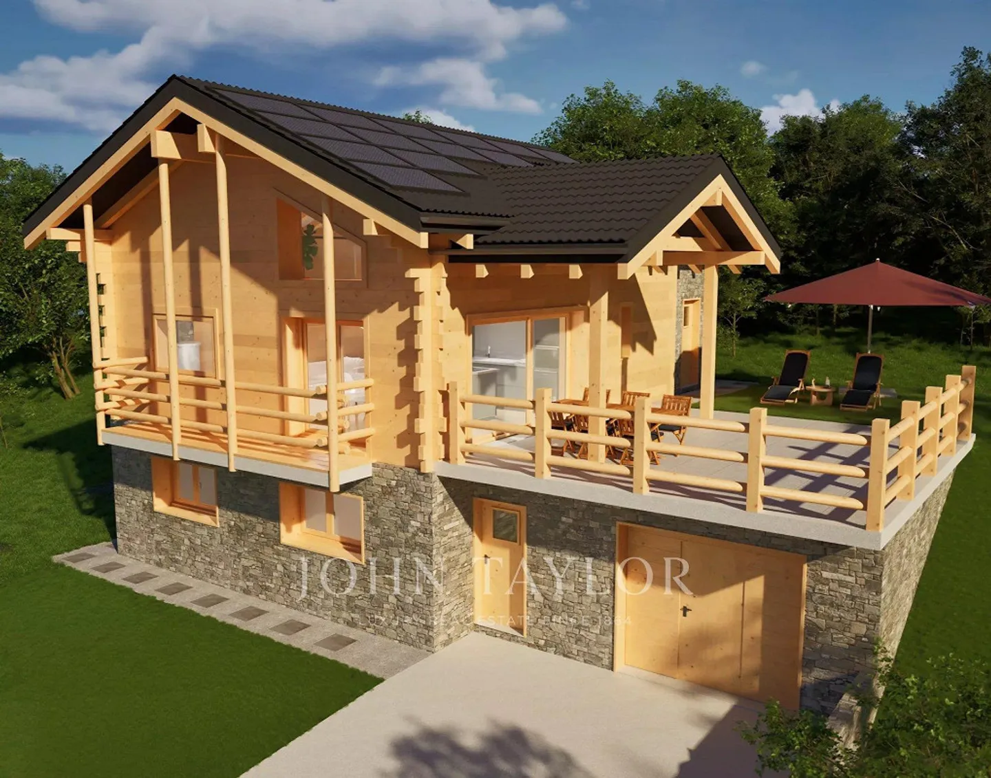 Chalets de luxe dans l'éco-quartier Villy - Photo 1 sur 9
