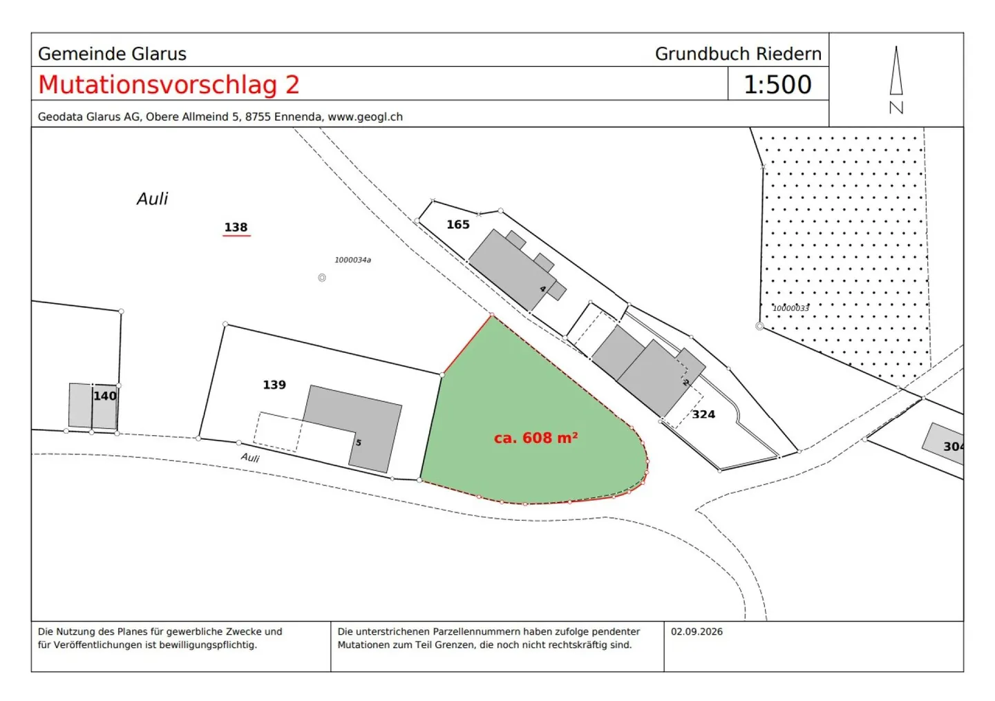 Terreno edificabile nel quartiere di Riedern nel comune di Glarona - Foto 1 di 1