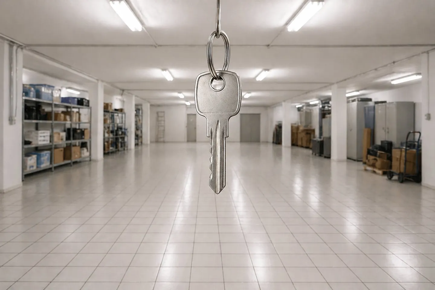 Lagerraum im Untergeschoss mit Parkplatz - Foto 1 von 1