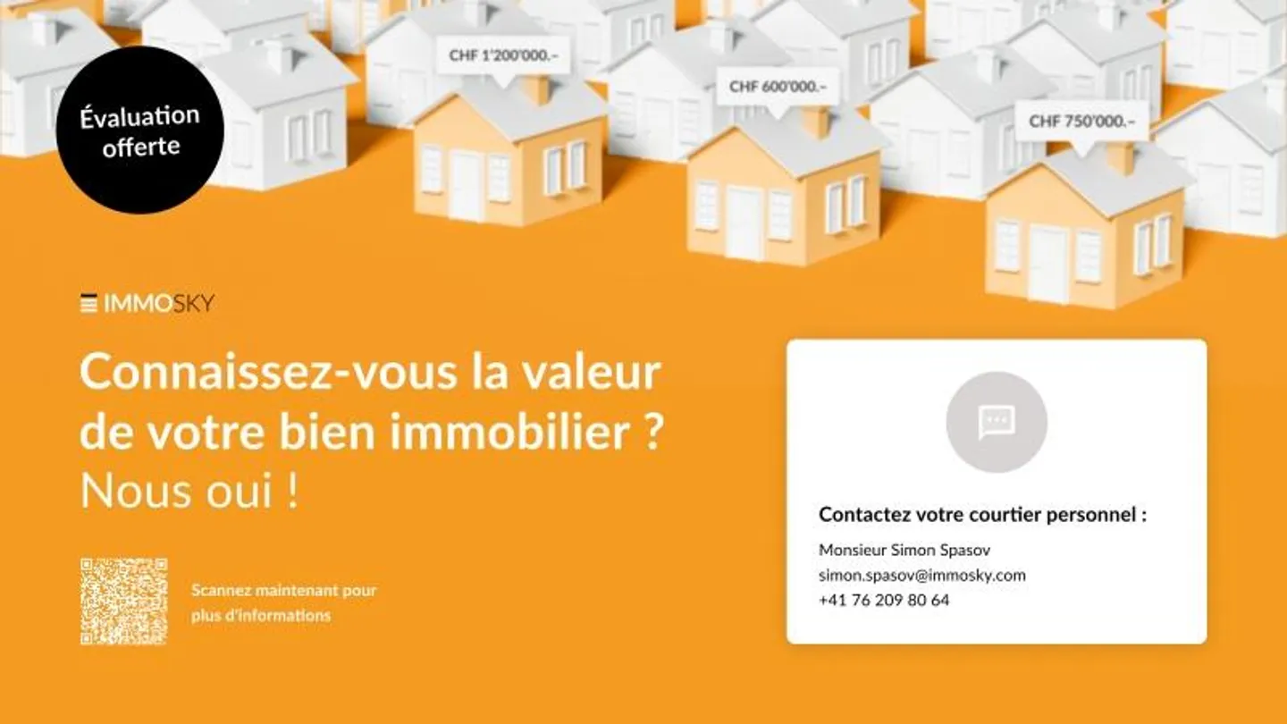 Bel appartement lumineux 3.5 avec balcon à Cossonay - Photo 6 sur 6