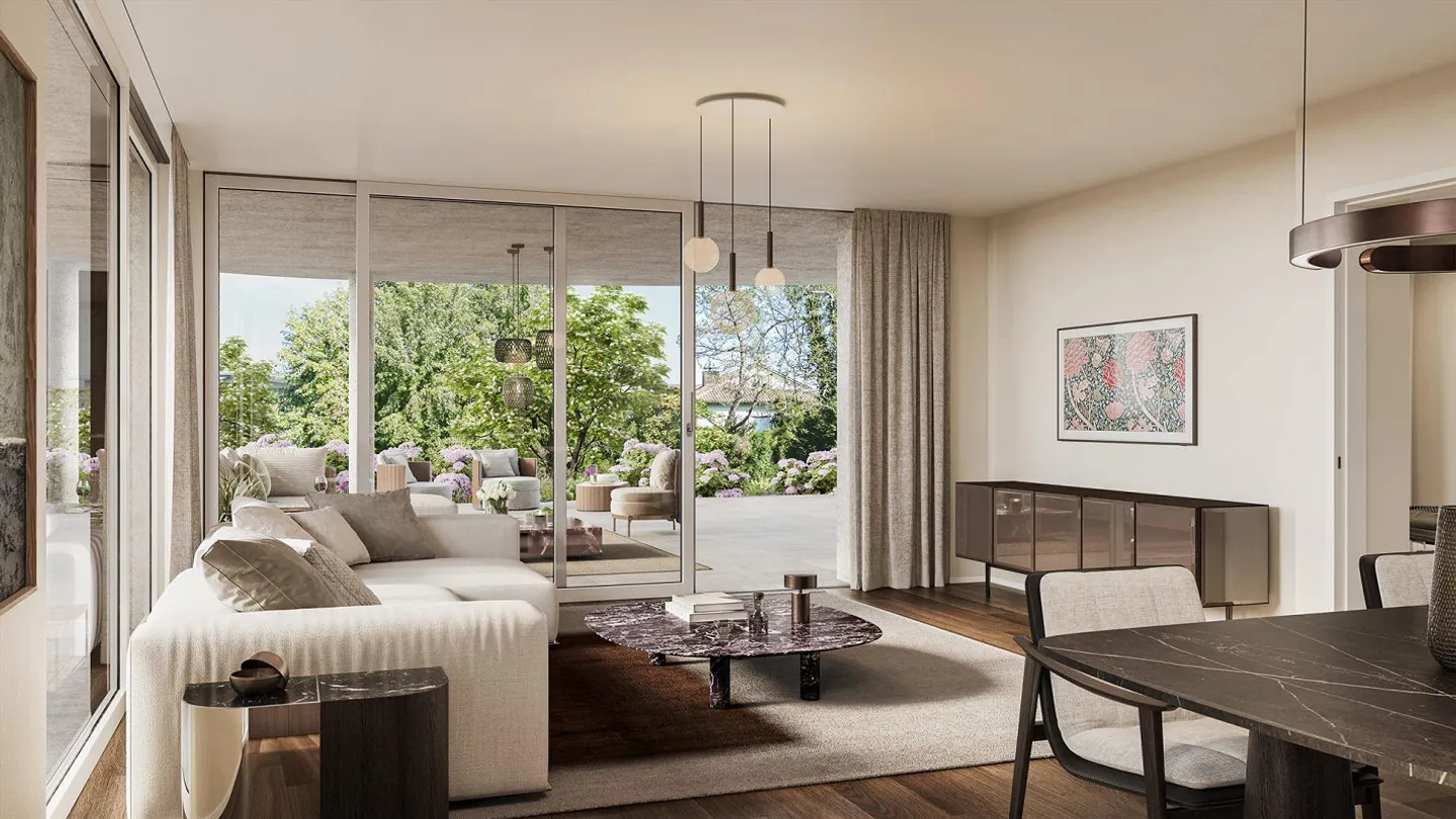 Appartement neuf exclusif avec jardin et terrasse - Photo 2 sur 6