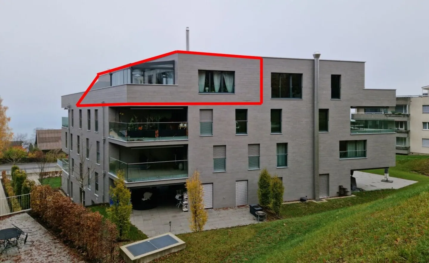 Appartamento attico con vista parziale sul lago - Vivere con stile e vista sul Lago di Costanza - Foto 15 di 15