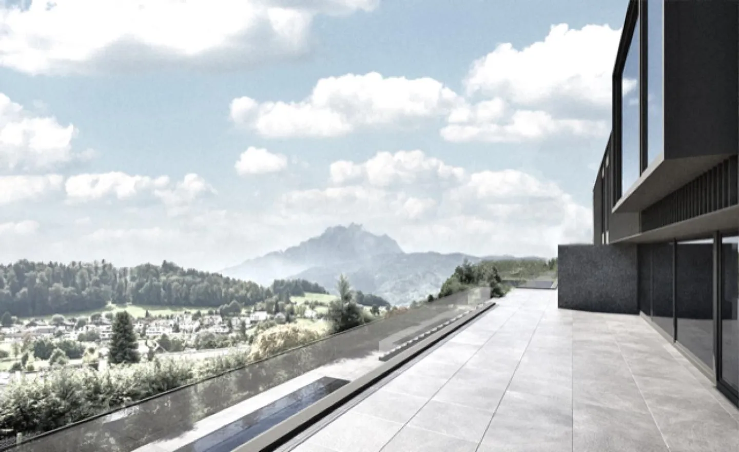 Neubau! Luxuriöses Anwesen mit Pool in begehrter Horwer Lage - Foto 3 von 3