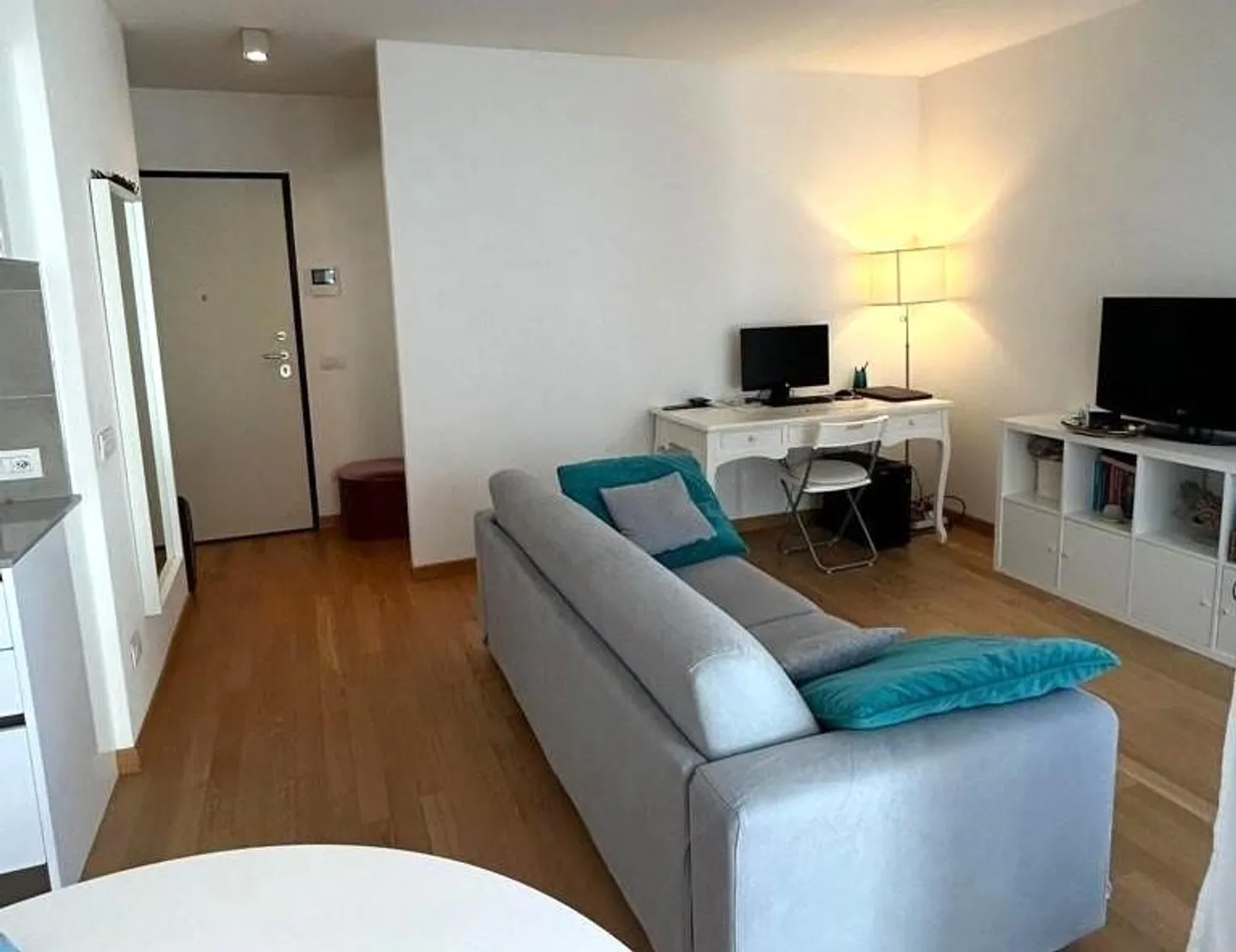 APPARTAMENTO 1.5 LOCALI ARREDATO, CON TERRAZZA E VISTA LAGO - Foto 2 di 7
