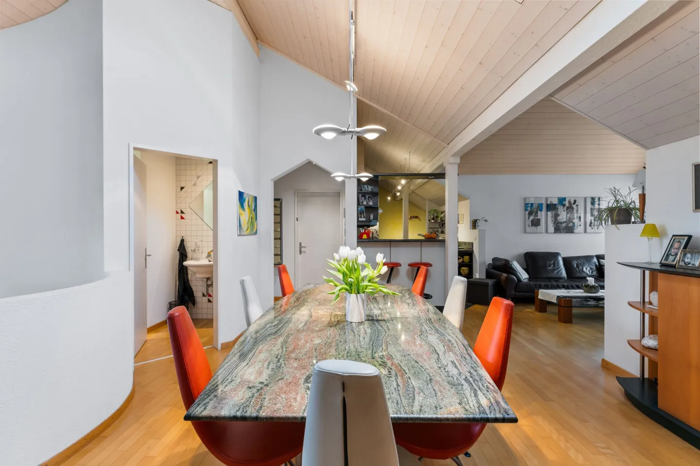 Attico-Maisonette Bijou in Affitto a Sempach, Città Alta - Foto 4 di 16