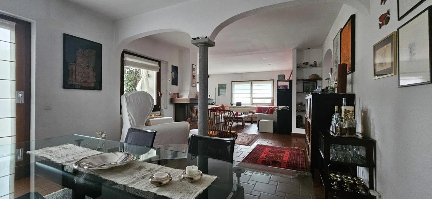 COMANO · ELEGANT APARTMENT WITH SPACIOUS LIVING AREA · PRIVATE GARDEN AND POOL - Photo 4 of 14