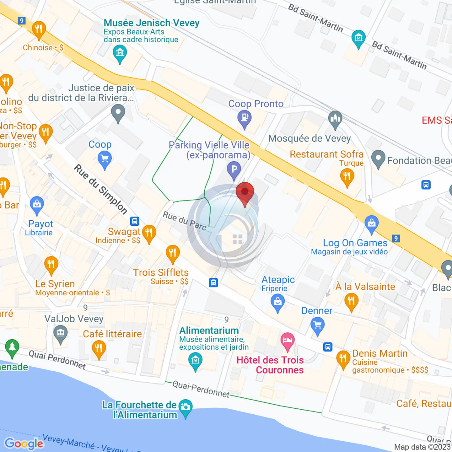 Wohnung mit 3,5 Zimmern im Zentrum von Vevey - Foto 13 von 13