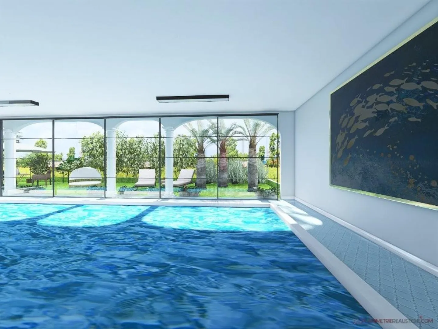 Belle villa Liberty avec piscine - Photo 11 sur 13