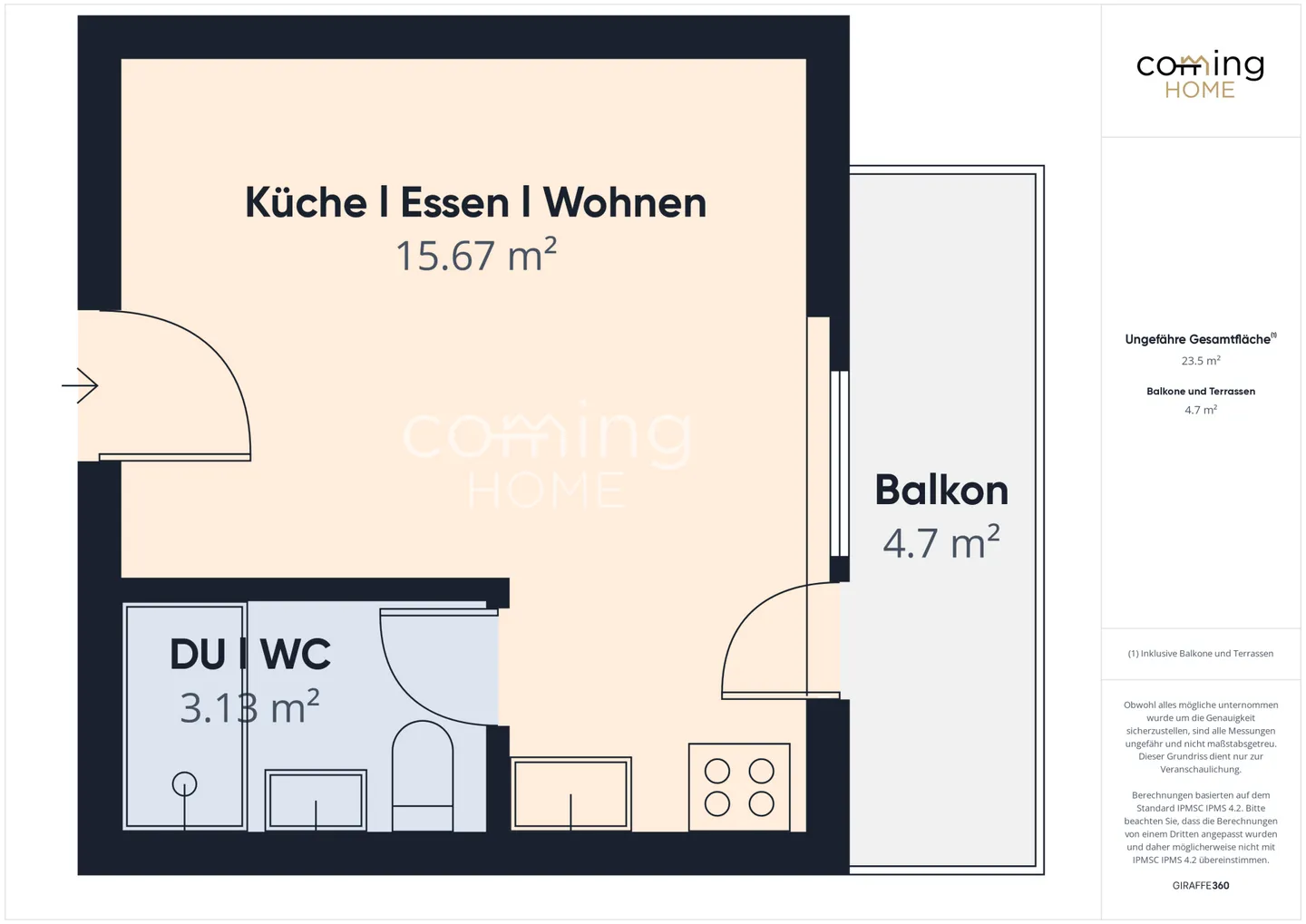 Modernes Studio in Leukerbad - Foto 12 von 12