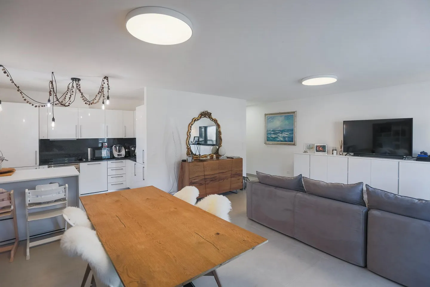 PREGASSONA 4.5-room apartment with large balcony and open view - Photo 30 of 30