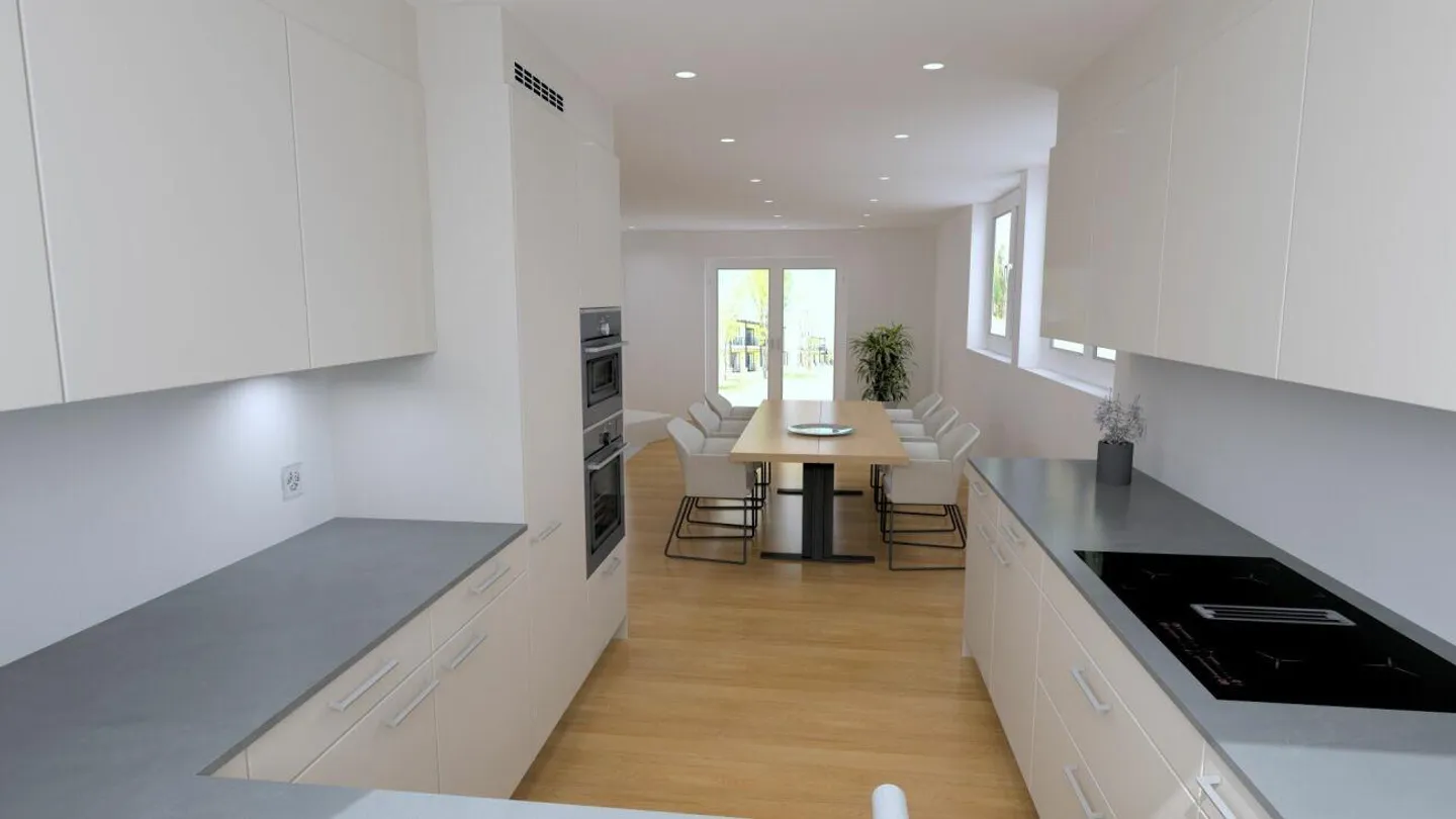 Neubau 5.5-Zi.-Doppeleinfamilienhaus an erhöhter Wohnlage mit Weits... - Foto 12 di 12
