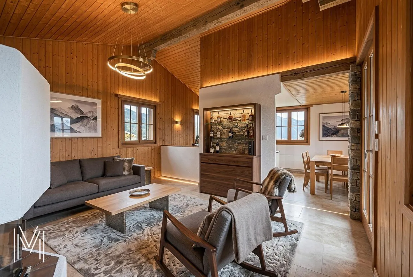 A haven of peace at the foot of Moléson? 4.5-room chalet in the heart of nature - Photo 5 of 19