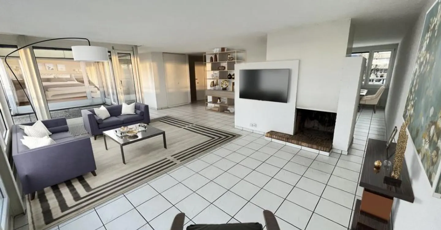 Wunderschöne Penthouse-Wohnung in der Nähe aller Annehmlichkeiten - Foto 3 von 8