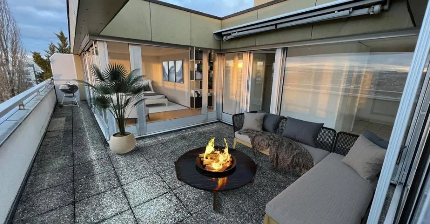 Wunderschöne Penthouse-Wohnung in der Nähe aller Annehmlichkeiten - Foto 4 von 8