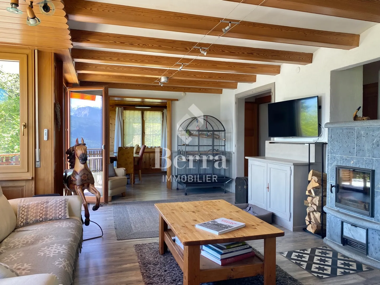 Villa with incomparable view and large plot in Ravoire, near Martigny - Photo 12 of 20