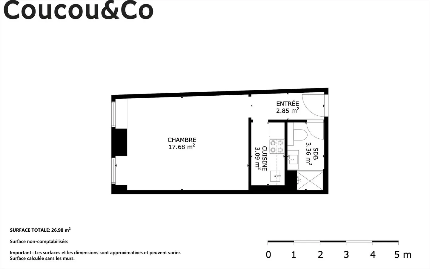 Studio moderne au cour de Genève - Photo 10 sur 12