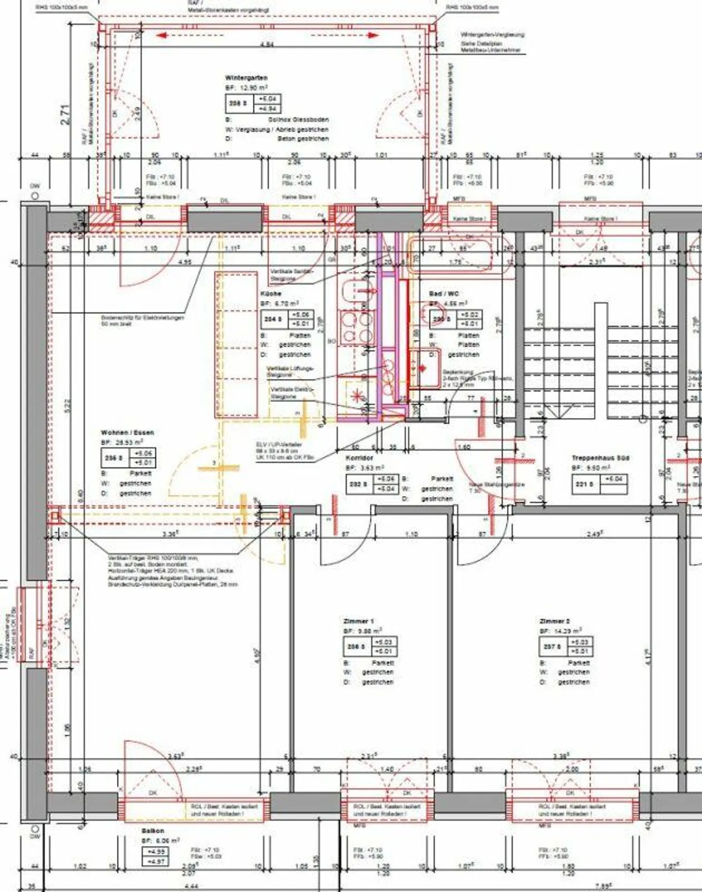 Liestal / 3.5 Zimmer Wohnung 2. OG rechts - Foto 12 von 12