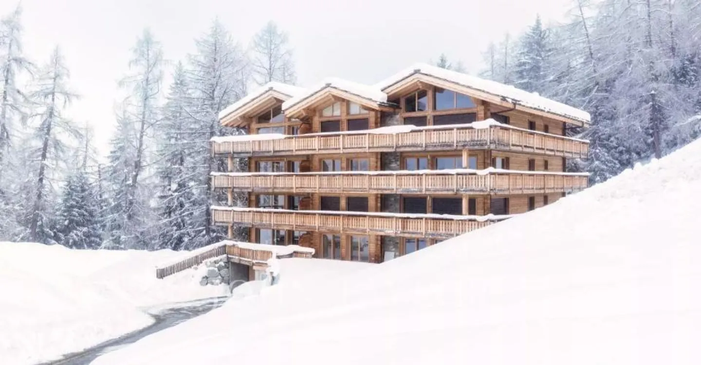 Wunderschönes Penthouse in Veysonnaz - Foto 1 von 11
