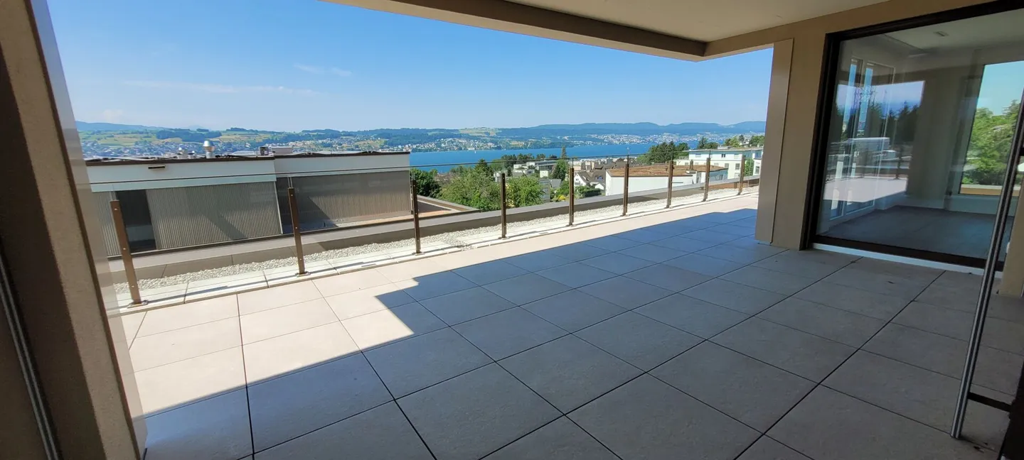 Large 3.5-room penthouse apartment in new building with lake view - Photo 2 of 10