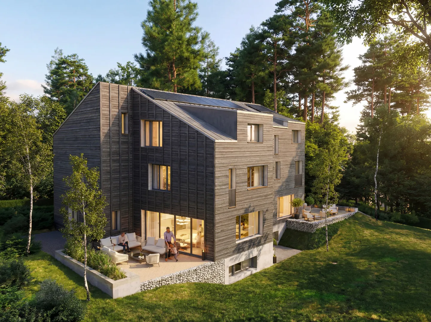Moderne Öko-Villen - Foto 4 von 5