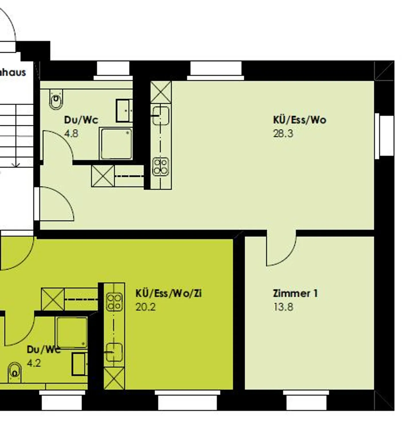 Modernes Apartment - Foto 6 von 6