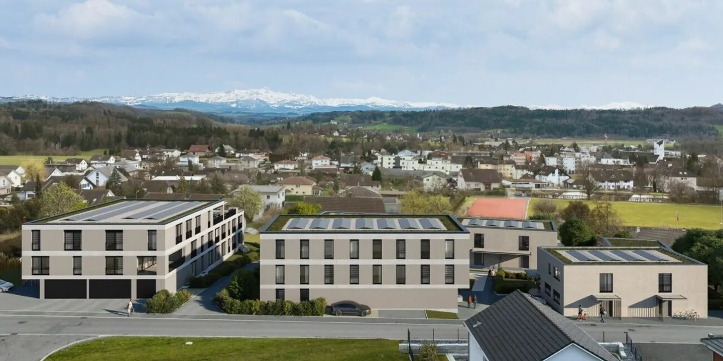NUOVA COSTRUZIONE: Appartamento giardino 4.5 locali con area coperta e enorme spazio verde - Foto 6 di 8