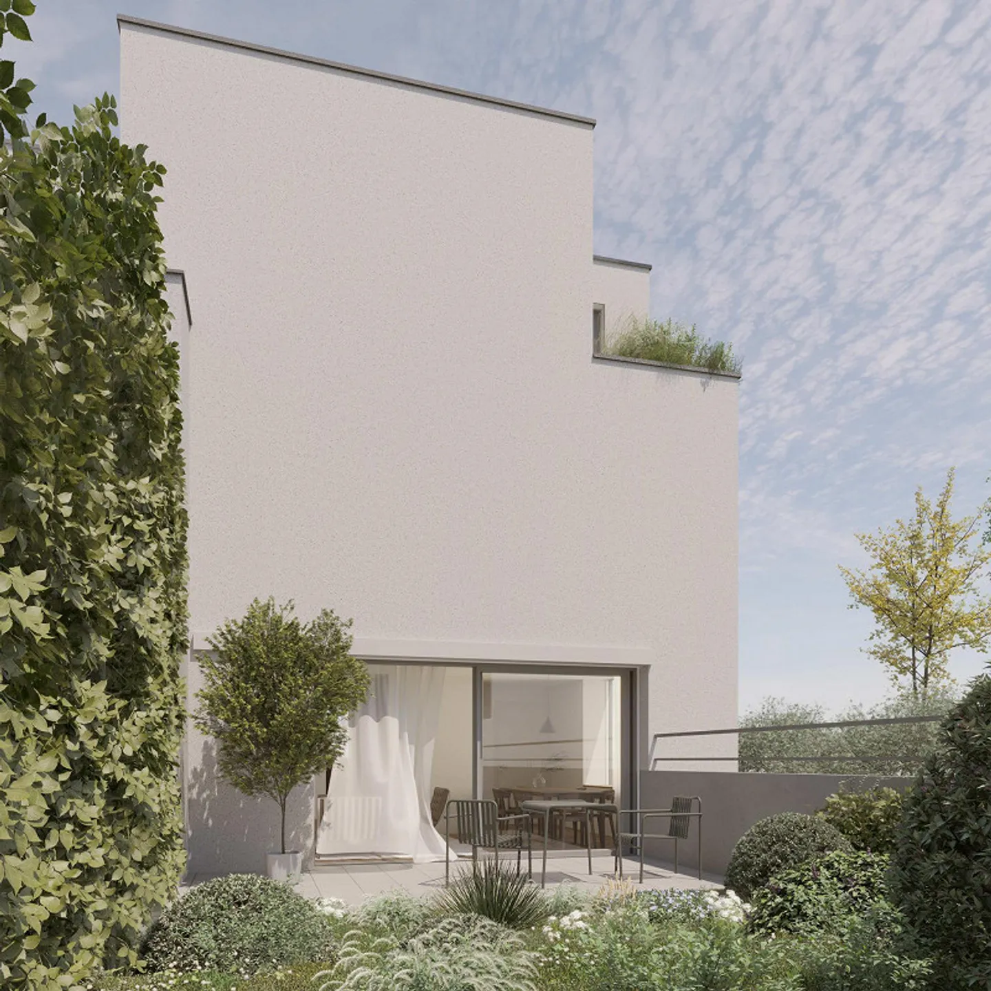 Moderne Doppelhaushälfte - Foto 2 von 4