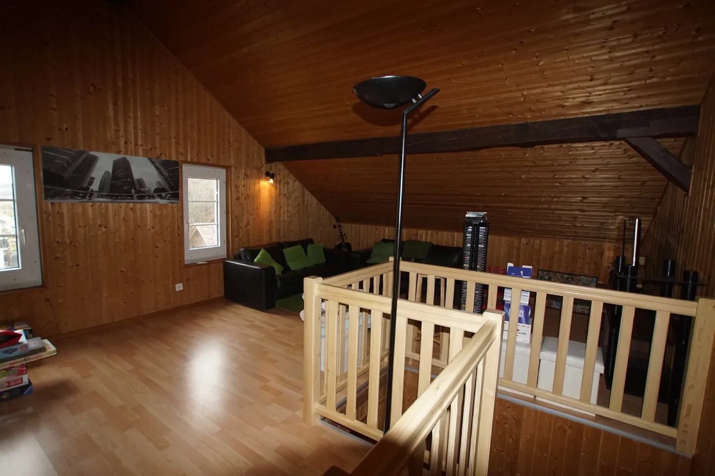 Altes Reihenhaus mit 4,5 Zimmern in Villaraboud - Foto 3 von 9