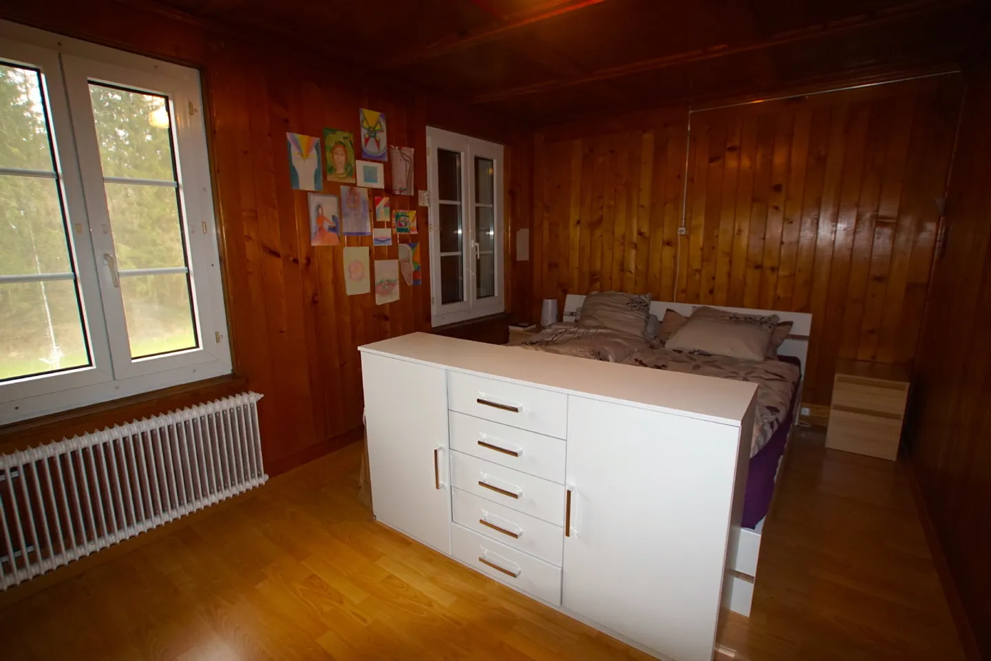 Altes Reihenhaus mit 4,5 Zimmern in Villaraboud - Foto 5 von 9