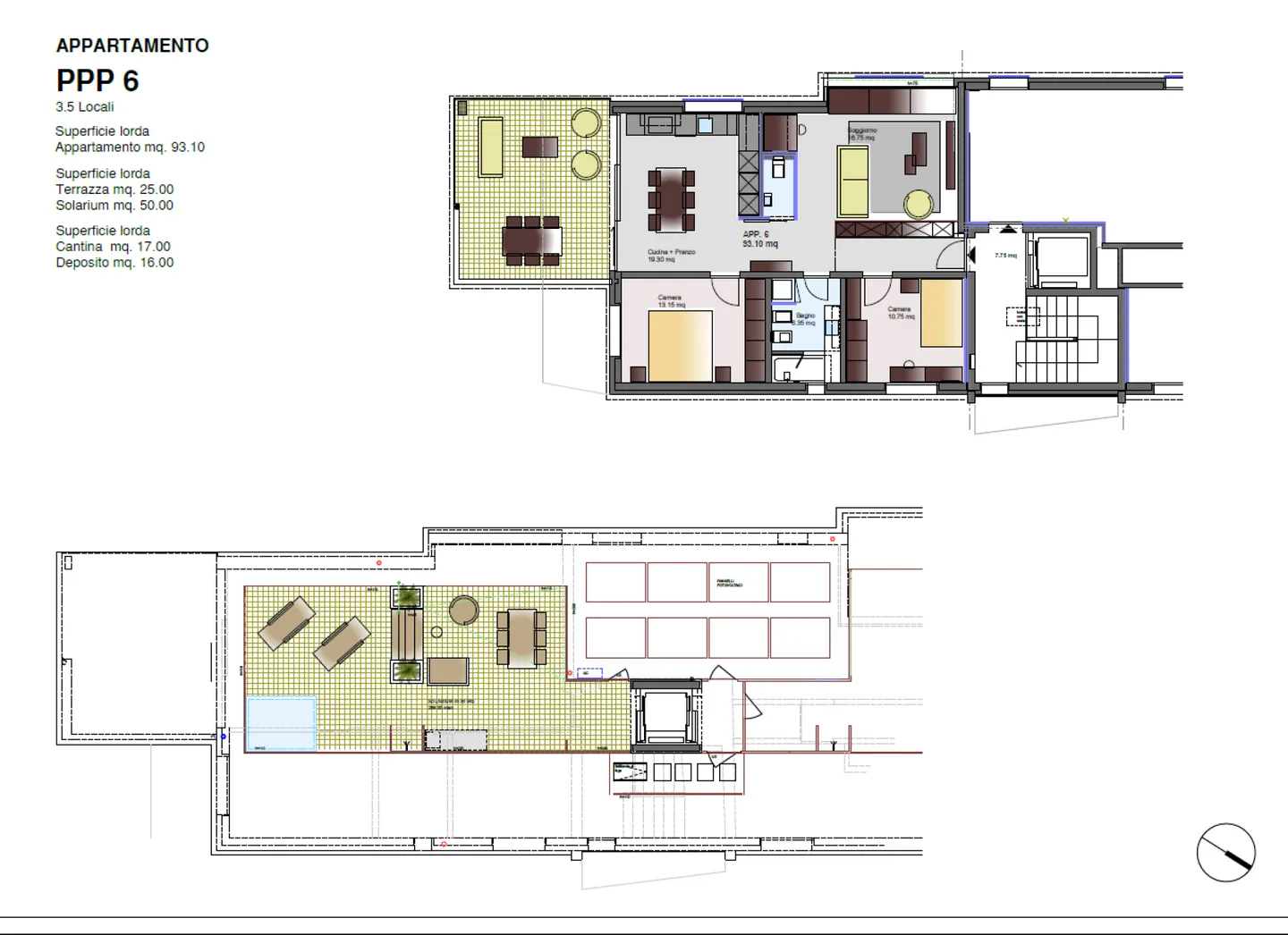 PENTHOUSE DE 3,5 PIÈCES AVEC JARDIN SUR LE TOIT ET SPLENDIDE VUE SUR LE LAC - Photo 5 sur 5