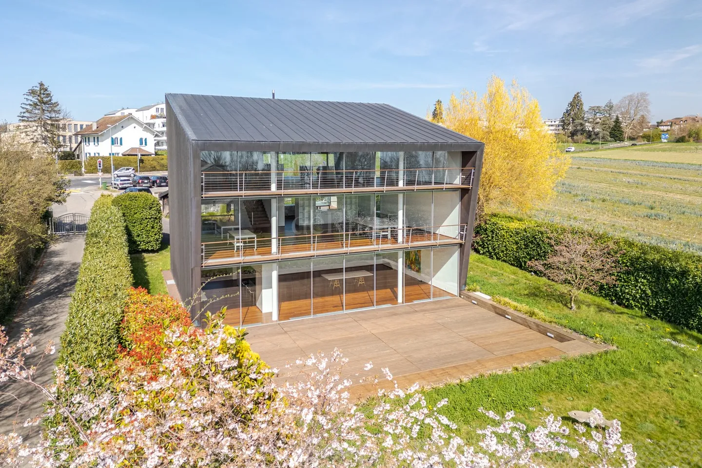 Außergewöhnliche Büros von 900 m2 in Préverenges - CHF 240.-/m2/Jahr - Foto 1 von 12