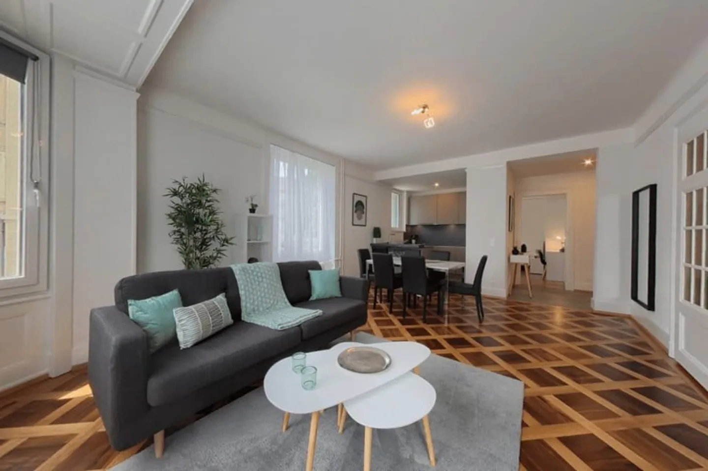 Appartement meublé à seulement 5 minutes du lac - Photo 2 sur 11