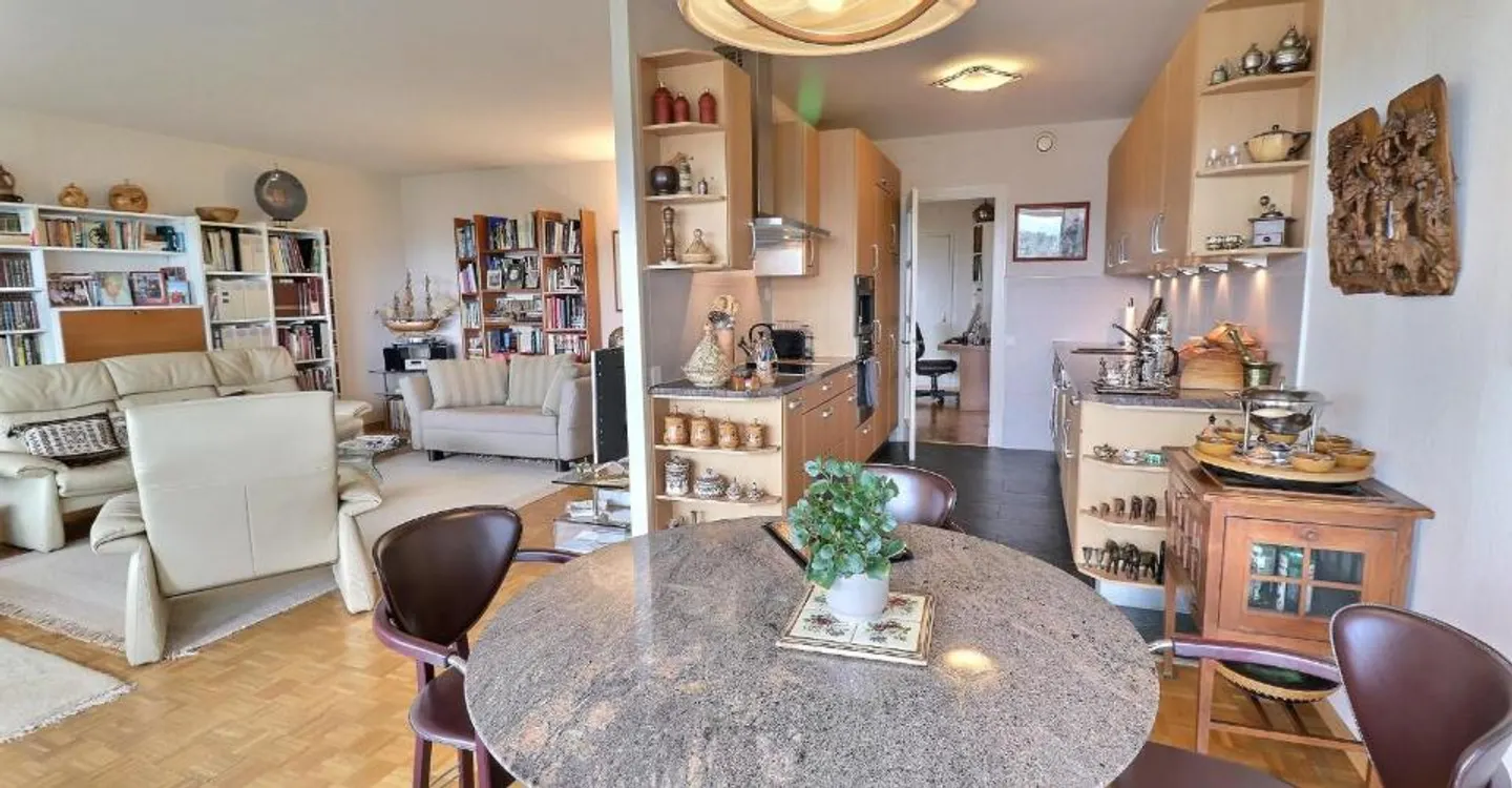 Superb apartment on a high floor with a pool in occupied life annuity without rent - Photo 5 of 10
