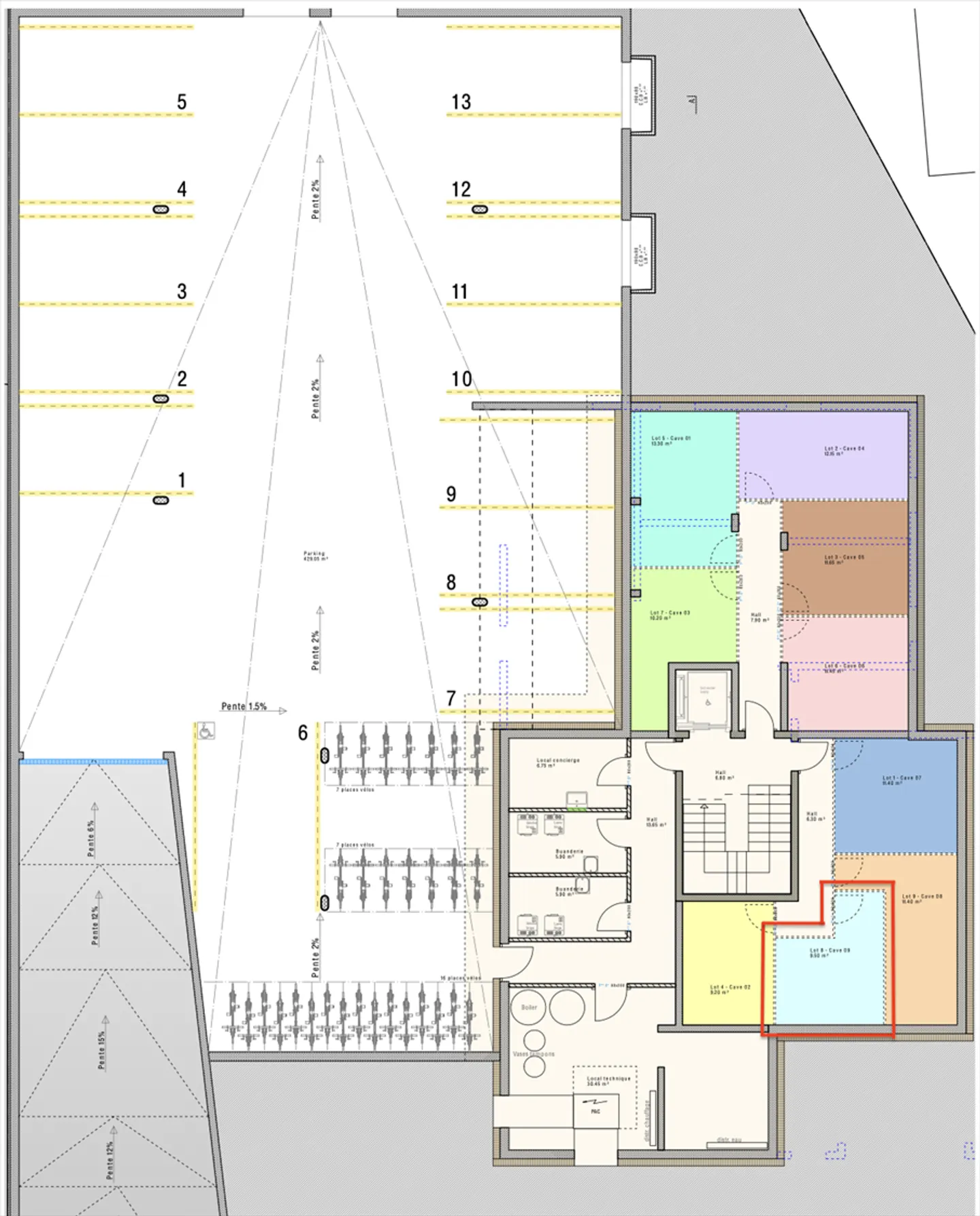 A Champagne – Last Apartment FOR Sale in a New Development – 3.5 Rooms with Balcony and Underground Garage - Photo 12 of 13