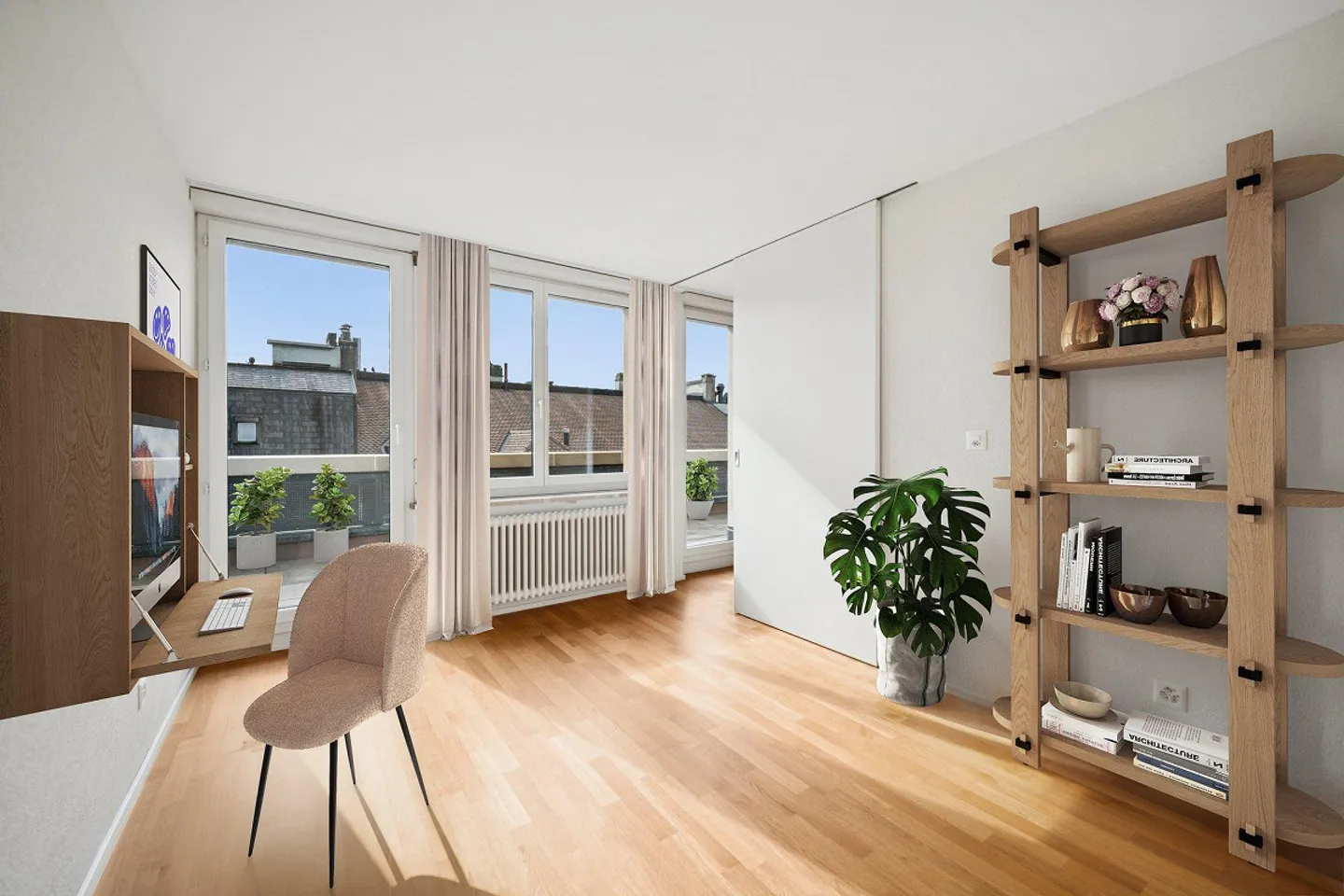 Superbe Attique avec Deux Terrasses - Photo 9 sur 13