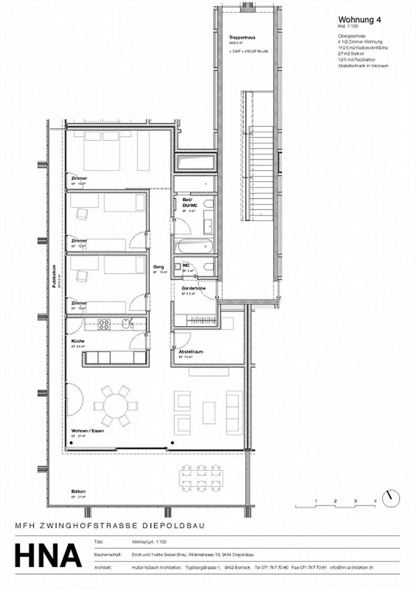 Geräumige Wohnung mit Balkon - Foto 15 von 15