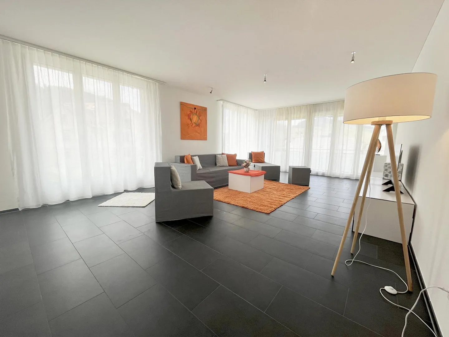 Modernes 5.5 Zimmer Apartment mit Aussicht - Foto 3 von 13