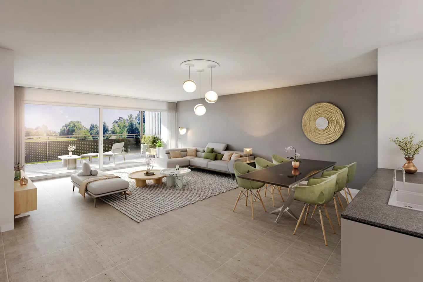 Appartements spacieux 5.5 p - Photo 3 sur 8