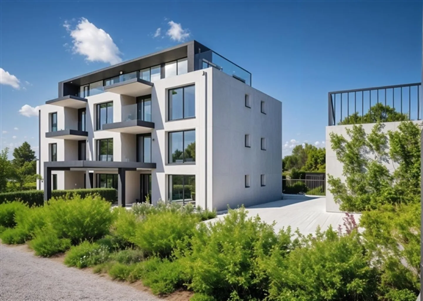 «Im Schatten der Linde - Neubau von 7 außergewöhnlichen Wohnungen im Herzen des Landeron (Los A)» - Foto 1 von 6