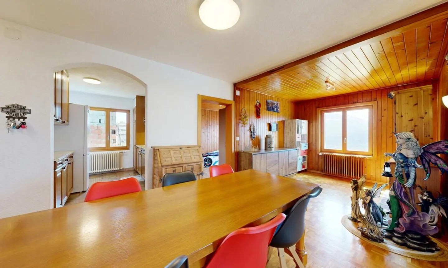 6,5-Zimmer-Duplex mit Balkon, Garagen in Savièse - Foto 3 von 11