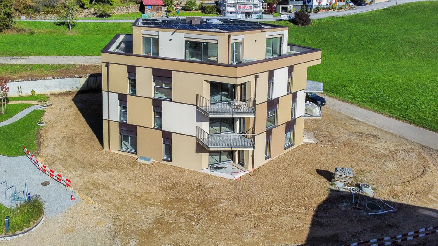 «Neue 3.5 Zimmer-Eigentumswohnung, Terrasse und Garten
Pernod-Kampagne, Los B2» - Foto 5 von 12