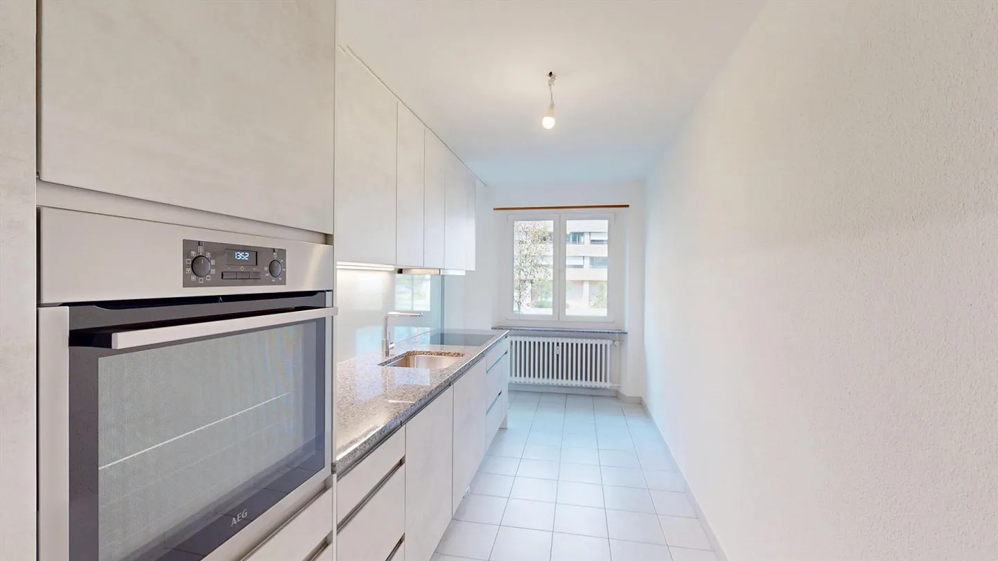 Exklusive 3-Zimmer-Riverside-Wohnung mit Balkon nahe Roche-Tower am Rhein - Foto 3 von 12