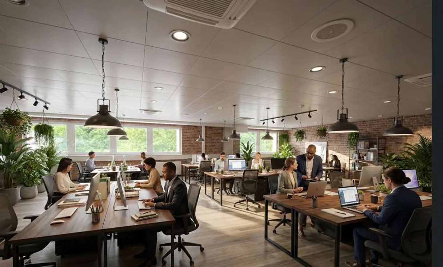 Renovierter Büroraum in Manno - Foto 2 von 9