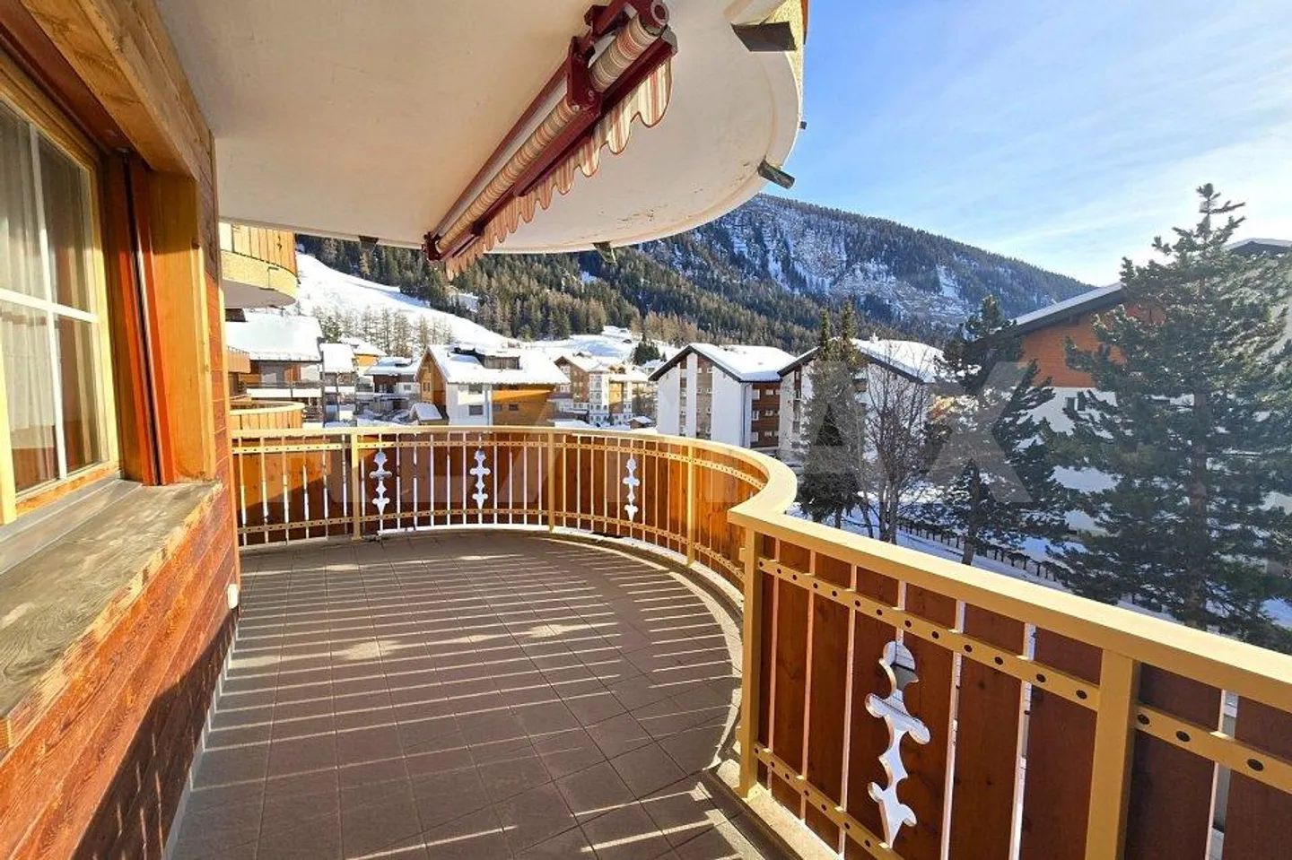 2.5 Room Apartment with Balcony and Mountain View - Quiet Location in Leukerbad - Photo 11 of 13