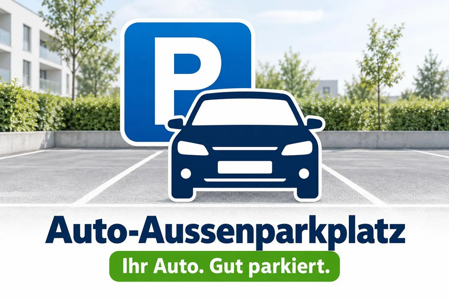Aussenparkplatz Verfügbar - Foto 1 von 1