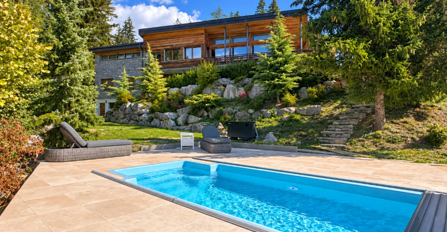 Exceptional Chalet with Private Pool - Photo 1 of 13