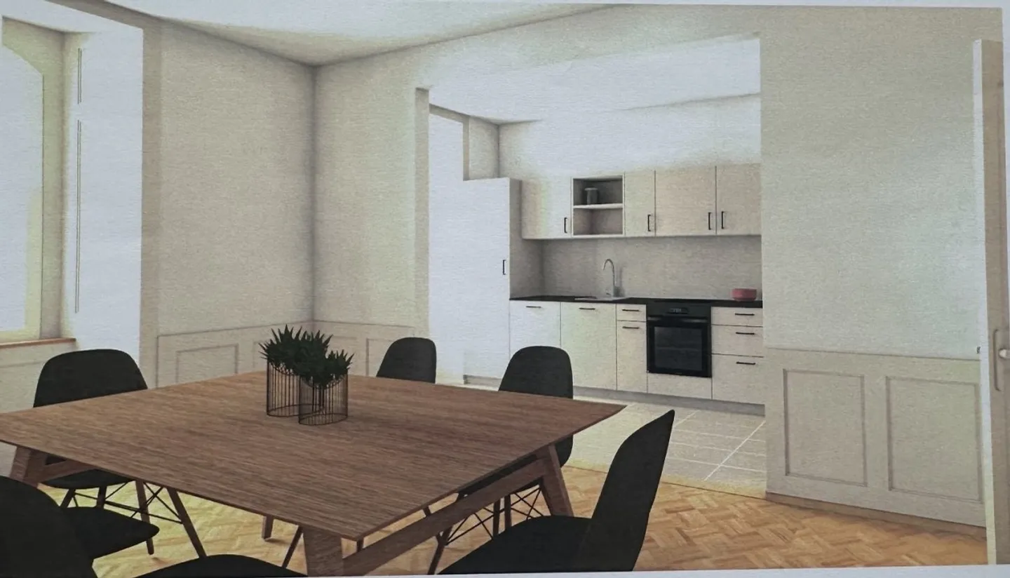 00826 - 3-Zimmer-Wohnung - Paix 21 - La Chaux-de-Fonds - Foto 1 von 2